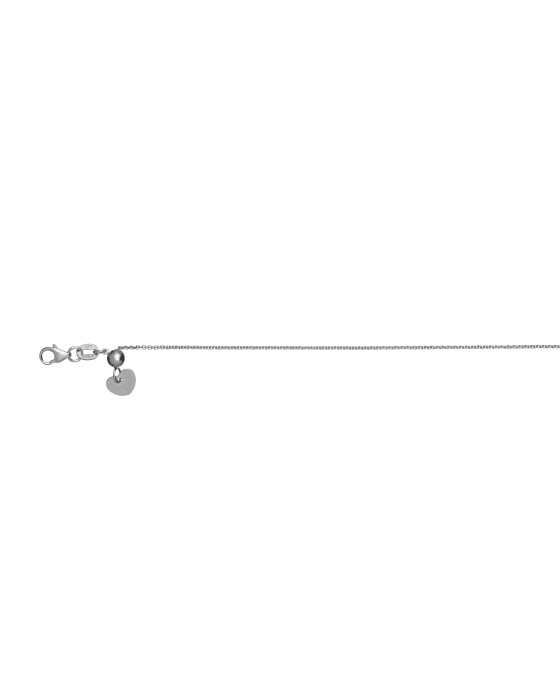 18CT W/G EXT TRA 1.00mm/19cm