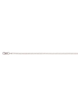 18CT W/G FLAT CURB 2.50mm/60cm