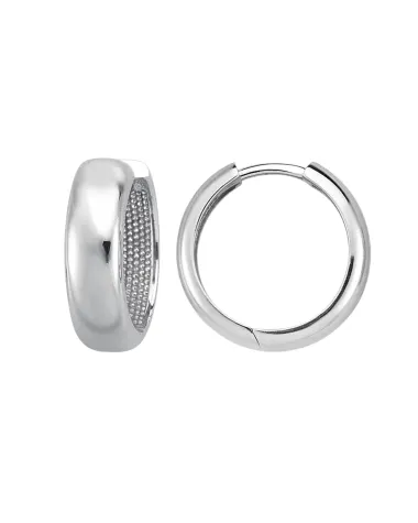 9CT W/G HUGGIES 4mm/8mm