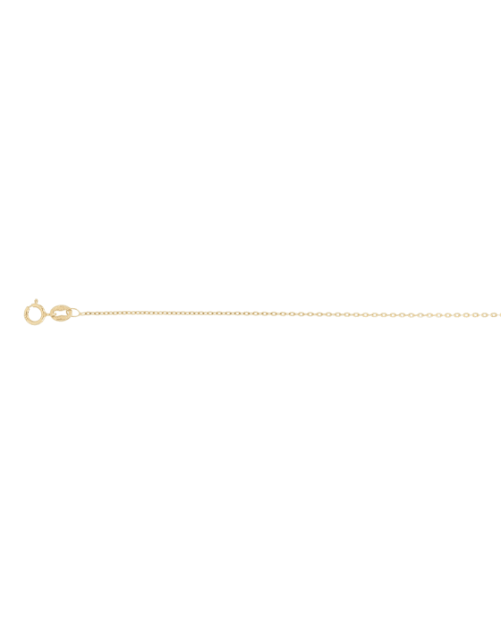 9CT Y/G OVAL DC TRA 0.8mm/45cm