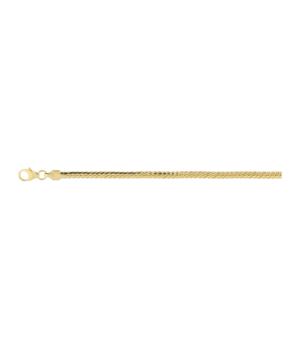9CT Y/G HERRINGBONE 3.0mm/42cm