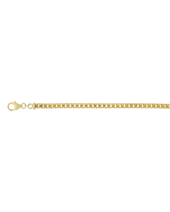 9CT Y/G FRANCO 4.30mm/21cm