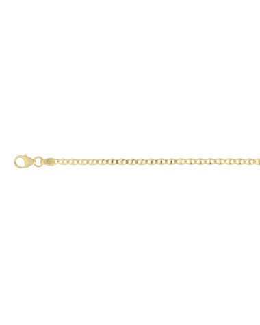 18CT Y/G DC ANCHOR 2.50mm/50cm