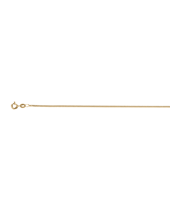 9CT Y/G CURB 1.30mm/55cm