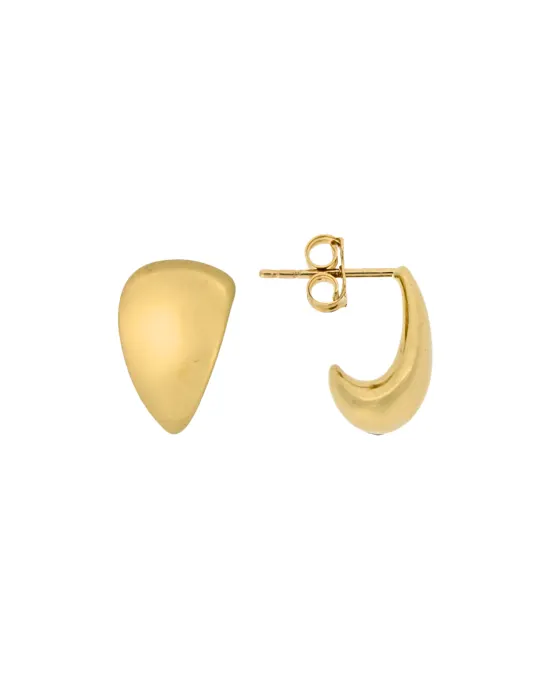 9CT Y/G CRESCENT 9mm/13mm