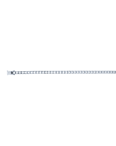 14CT W/G SQUARE TENNIS 5pt/66s