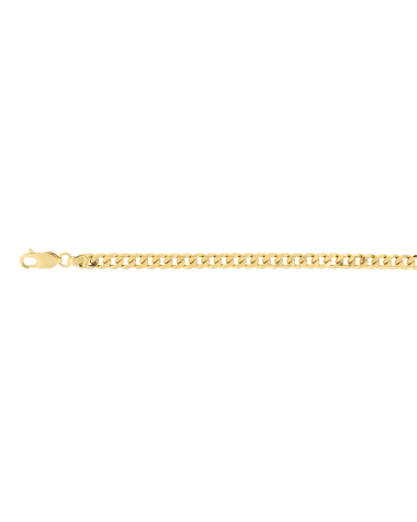 9CT Y/G FLAT CURB 5.20mm/65cm