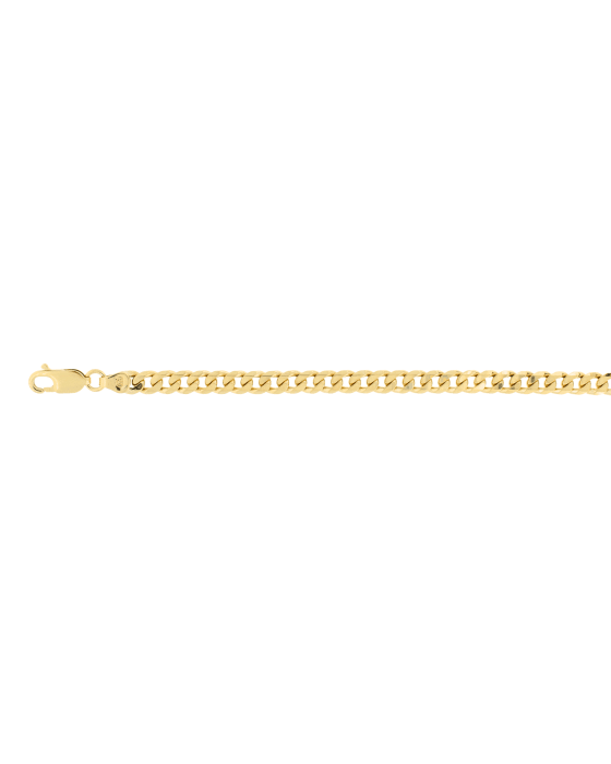 9CT Y/G FLAT CURB 5.20mm/65cm