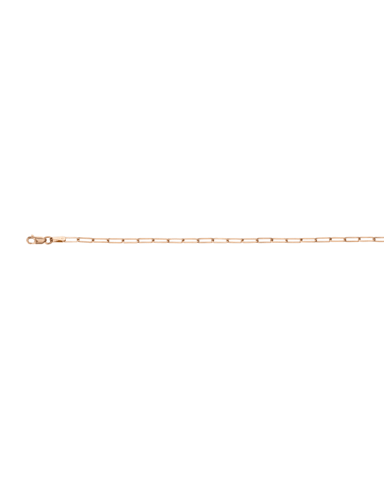 18CT Y/G PAPERLINK 2.10mm/42cm
