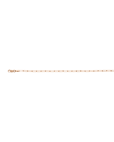 9CT Y/G PAPERLINK 2.10mm/42cm